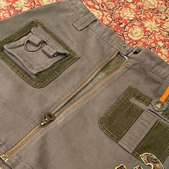 💕Dolce & Gabbana Girls’ mini mix media jean skirt. Sz 12 - Picture 5 of 12